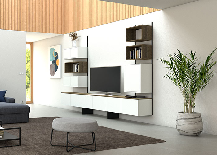 Ideja zeleno rjava - predali